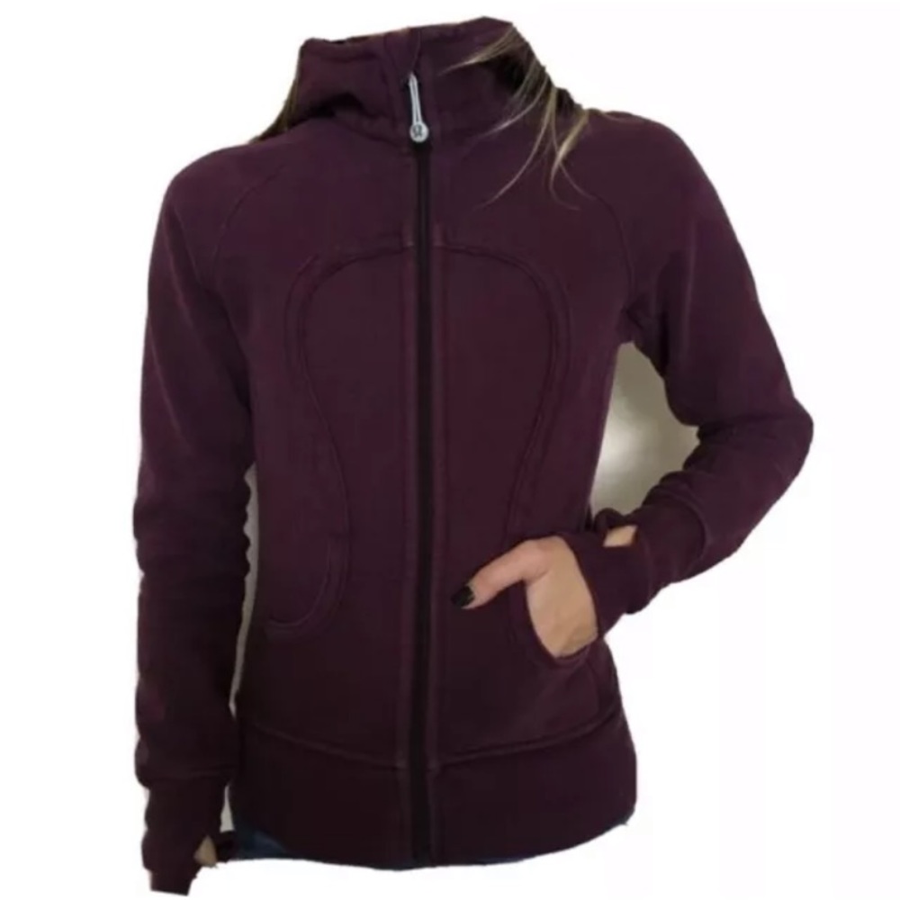 lululemon Women’s Size 4 Scuba Hoodie Maroon